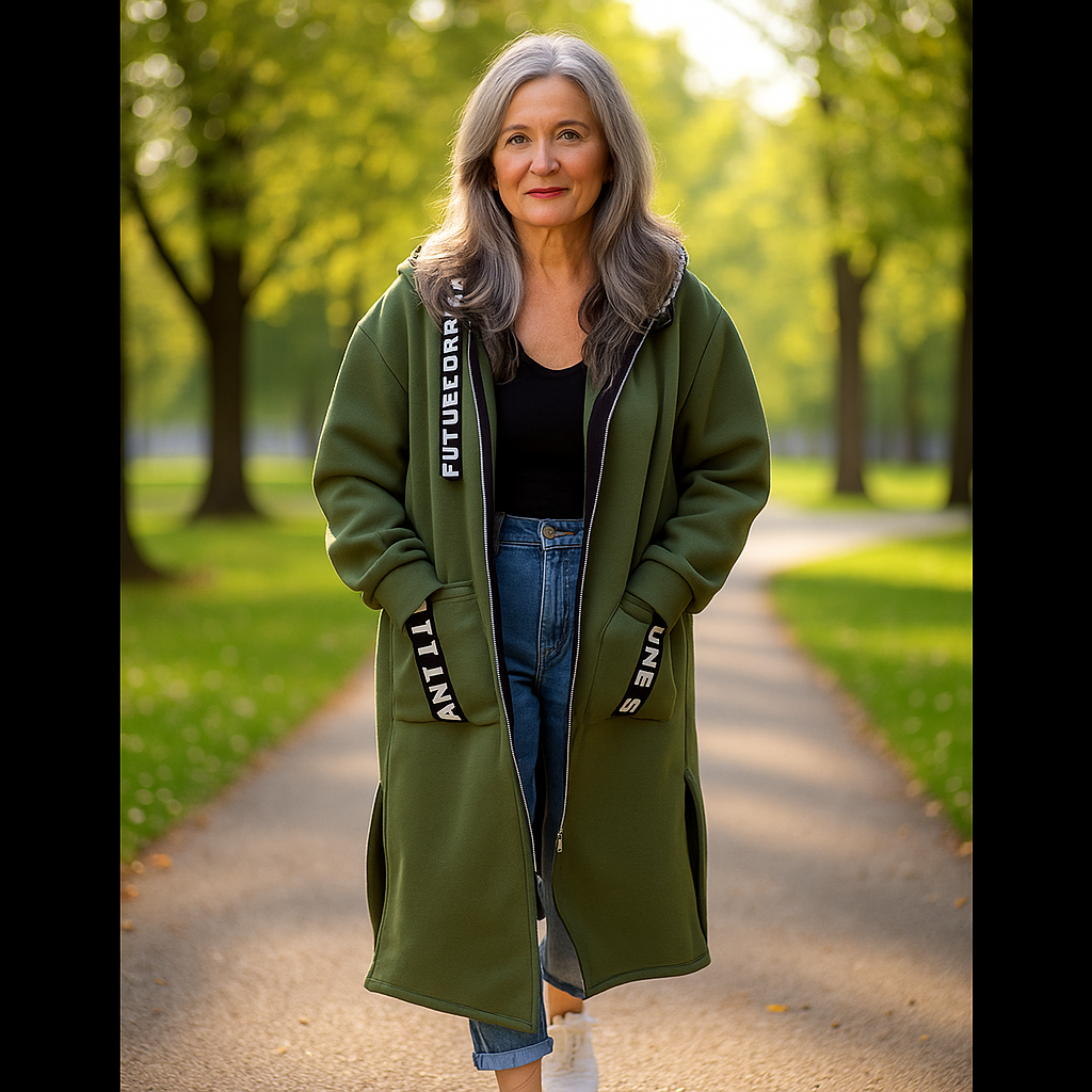 Mazzi | Weiche Kapuzenjacke