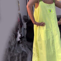 Zuri | Bequemes Kleid mit losem Schnitt und geteilten Trägern