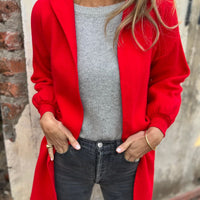 Myrna | Casual-Jacke mit Kapuze und Taschen