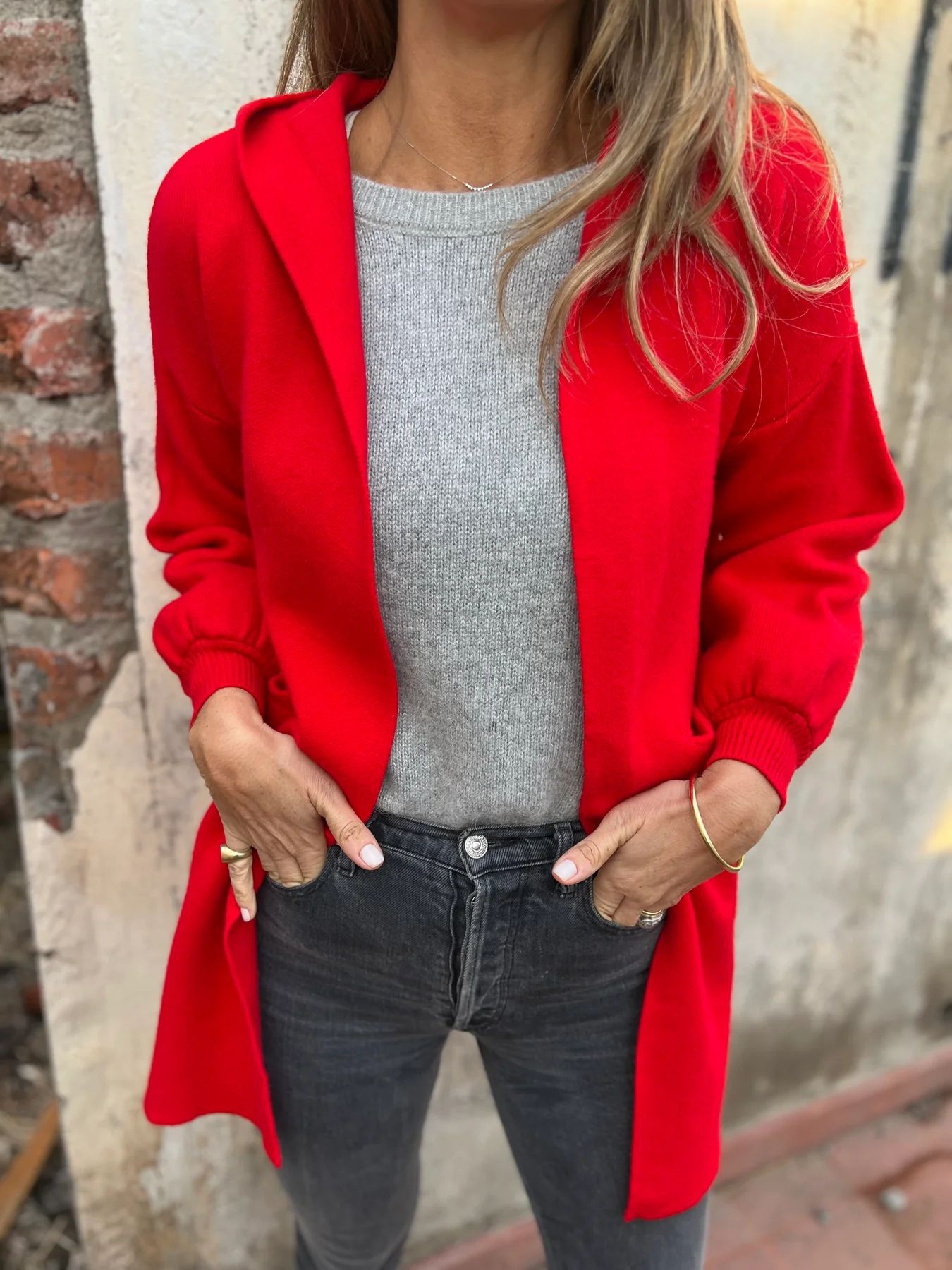 Myrna | Casual-Jacke mit Kapuze und Taschen