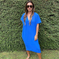 Fien | Einfaches Kleid mit V-Ausschnitt