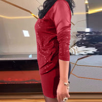 Celery | Elegantes Paillettenkleid