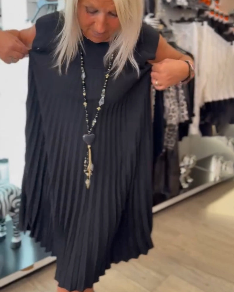 Julissa | Modernes Charme Faltenkleid in A-Linie