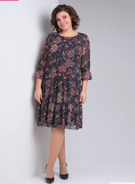 Harlee | luftiges bedrucktes Kleid für sonnige Tage