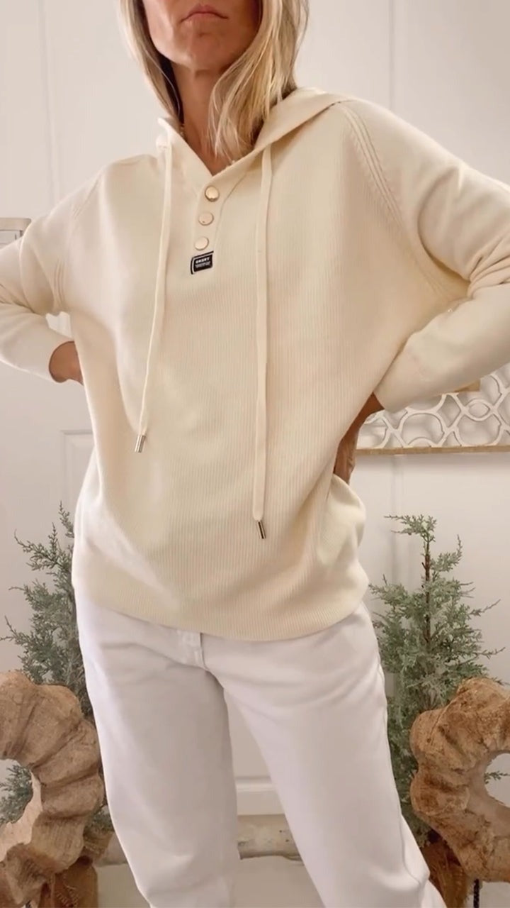 Doncy | Minimalistischer Kapuzenpullover