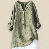 Cam | Blumige lange Bluse