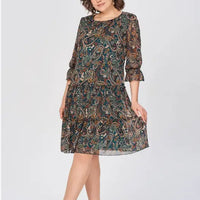 Harlee | luftiges bedrucktes Kleid für sonnige Tage