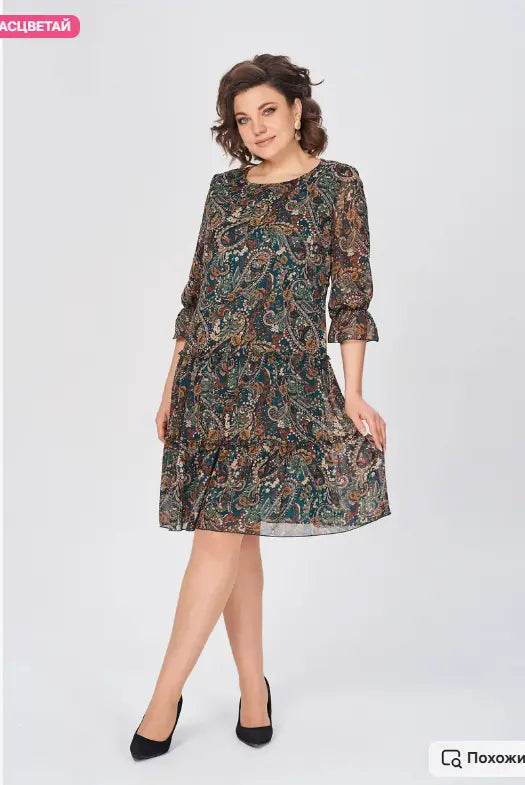 Harlee | luftiges bedrucktes Kleid für sonnige Tage