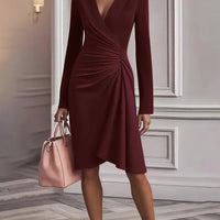 Aliyah™ | Modisches Kleid für Damen mit V-Ausschnitt