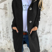 Criselda | Stilvoller langer Strickcardigan