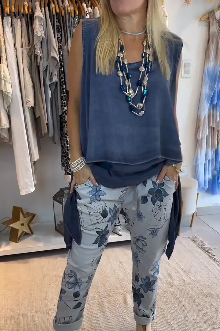 Julia | Modisches ärmelloses Outfit