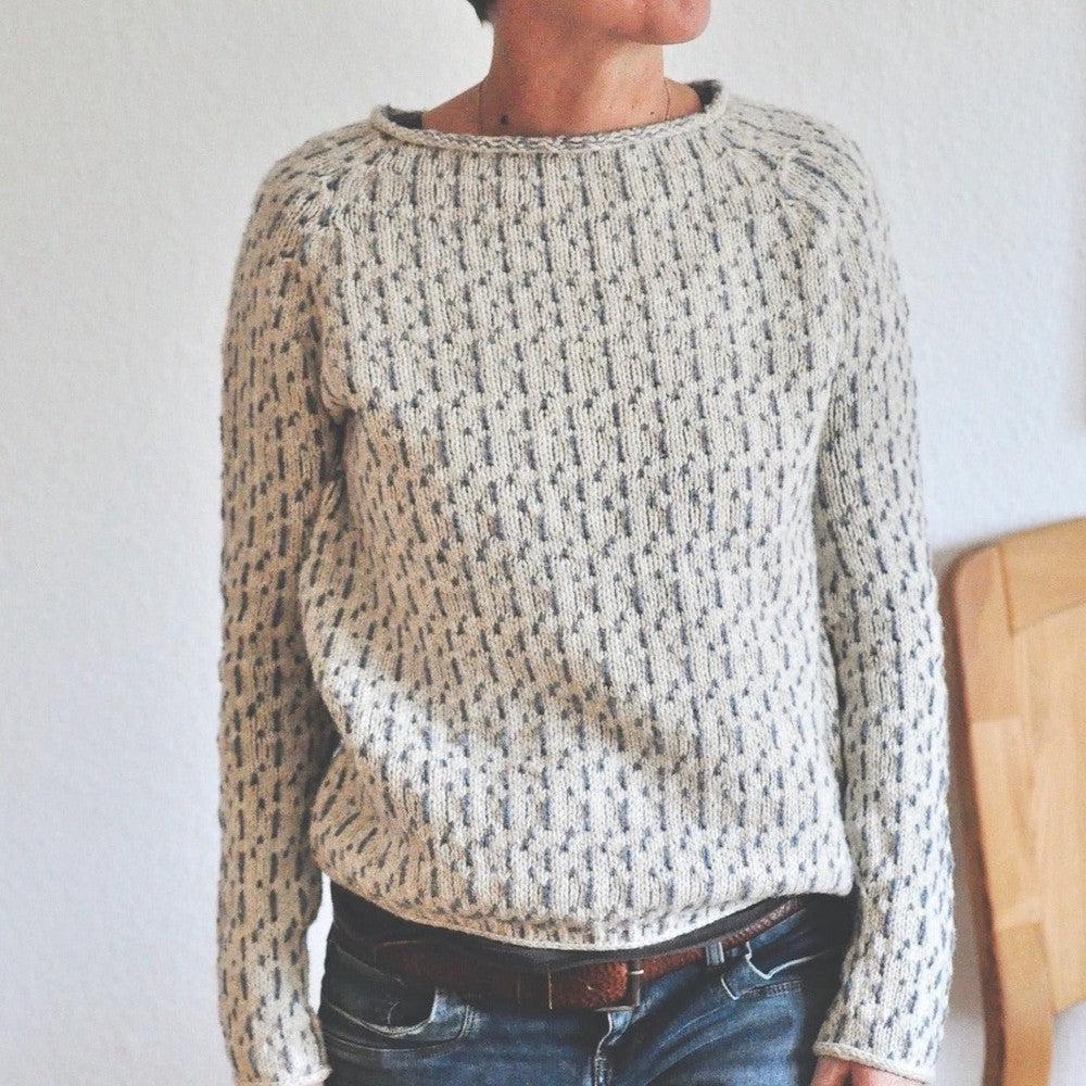 Hannie | Pullover mit U-Boot-Ausschnitt