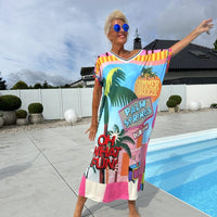 Kayla | klassisches Festtagskleid für Damen mit V-Ausschnitt und kurzen Ärmeln