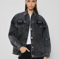 Clare | trendige Oversize-Jeansjacke für jede Gelegenheit