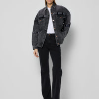 Clare | trendige Oversize-Jeansjacke für jede Gelegenheit