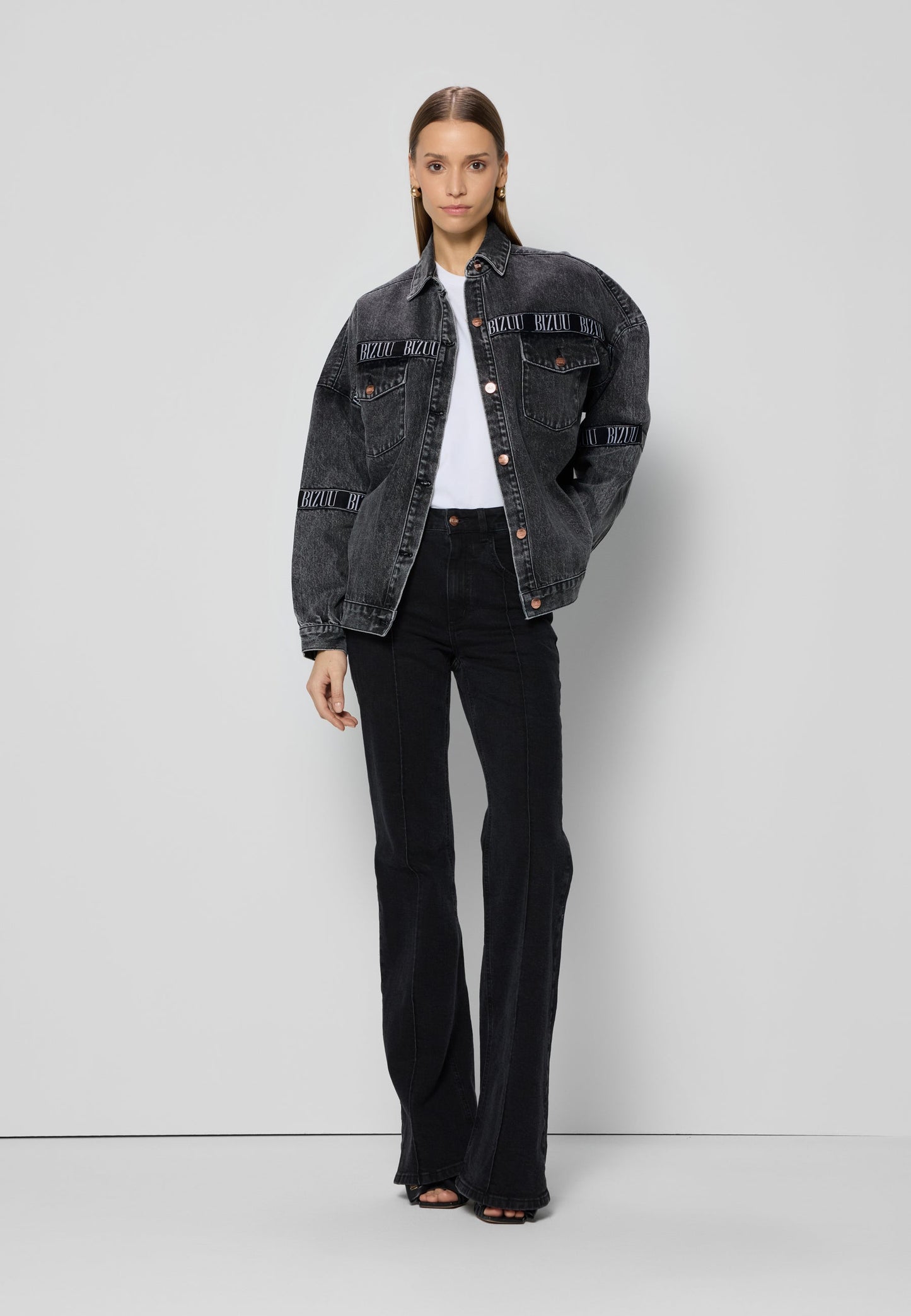 Clare | trendige Oversize-Jeansjacke für jede Gelegenheit