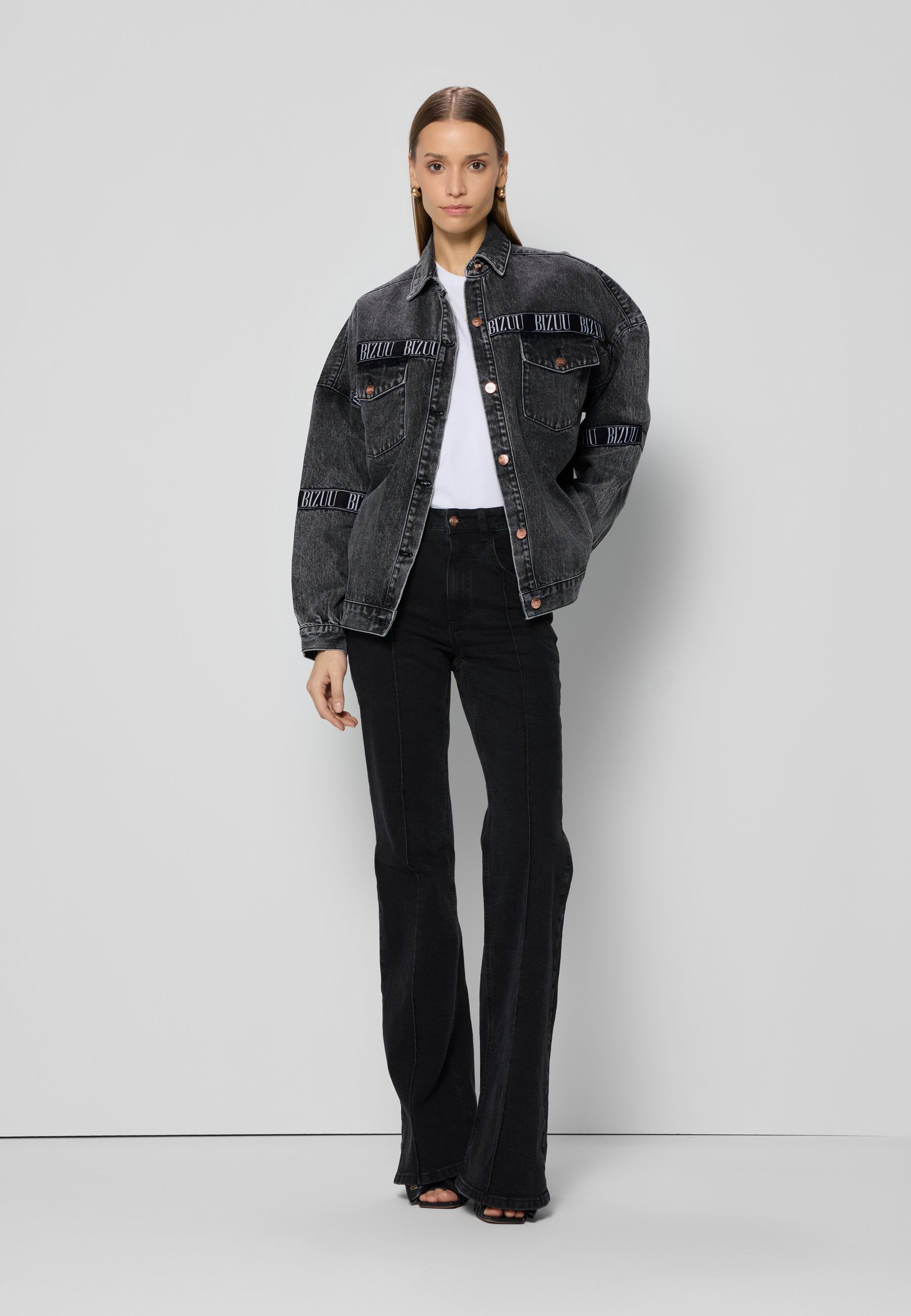 Clare | trendige Oversize-Jeansjacke für jede Gelegenheit