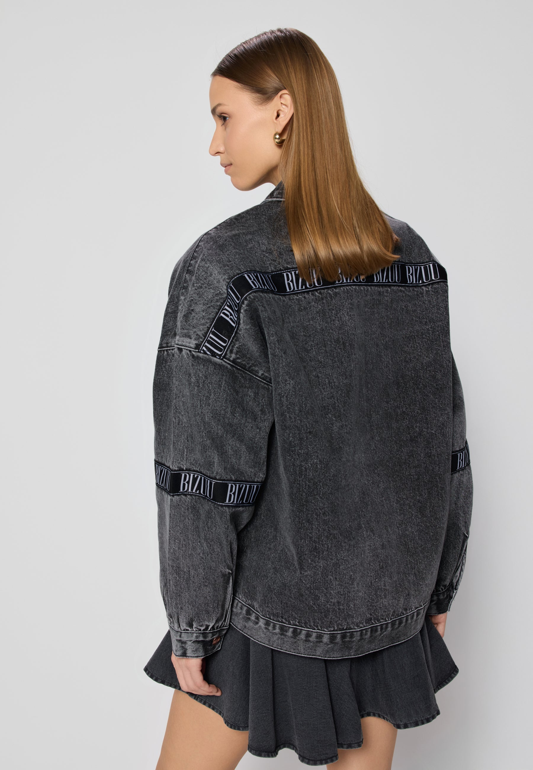 Clare | trendige Oversize-Jeansjacke für jede Gelegenheit