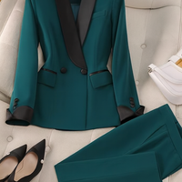 Jhenn | Tailleur mit Cigarette-Hose