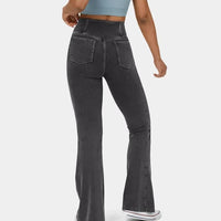 Zaira™ | Hochtaillierte Stretch-Flare-Hose