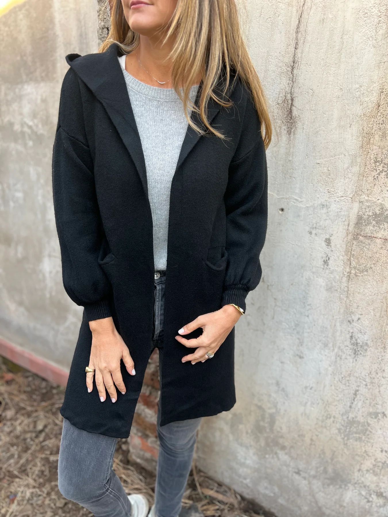 Myrna | Casual-Jacke mit Kapuze und Taschen
