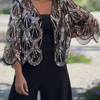 Mimosa | Sparkle-Chic Cardigan