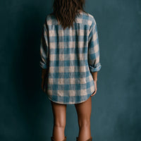 Cathia | Kariertes Minikleid