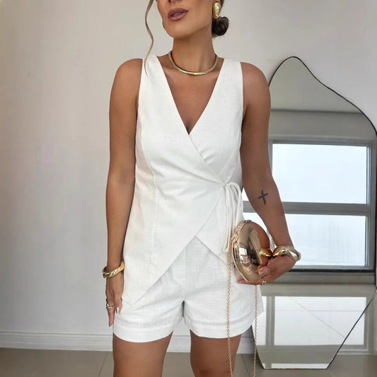 Amalia™ | Modischer ärmelloser Anzug für Damen