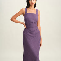 Yuria | Lila Luxe Midikleid