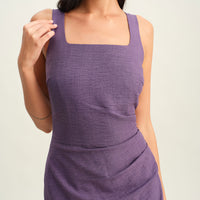 Yuria | Lila Luxe Midikleid