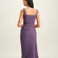 Yuria | Lila Luxe Midikleid