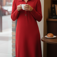 Ailany | Elegantes Midi-Kleid für Damen