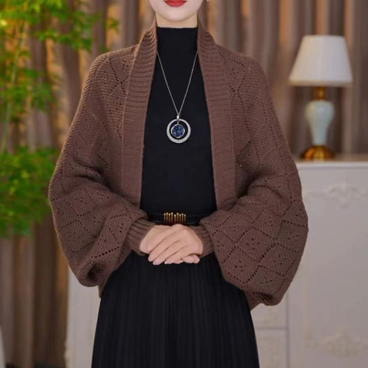 Samirra | Strick-Cardigan mit Ajourmuster