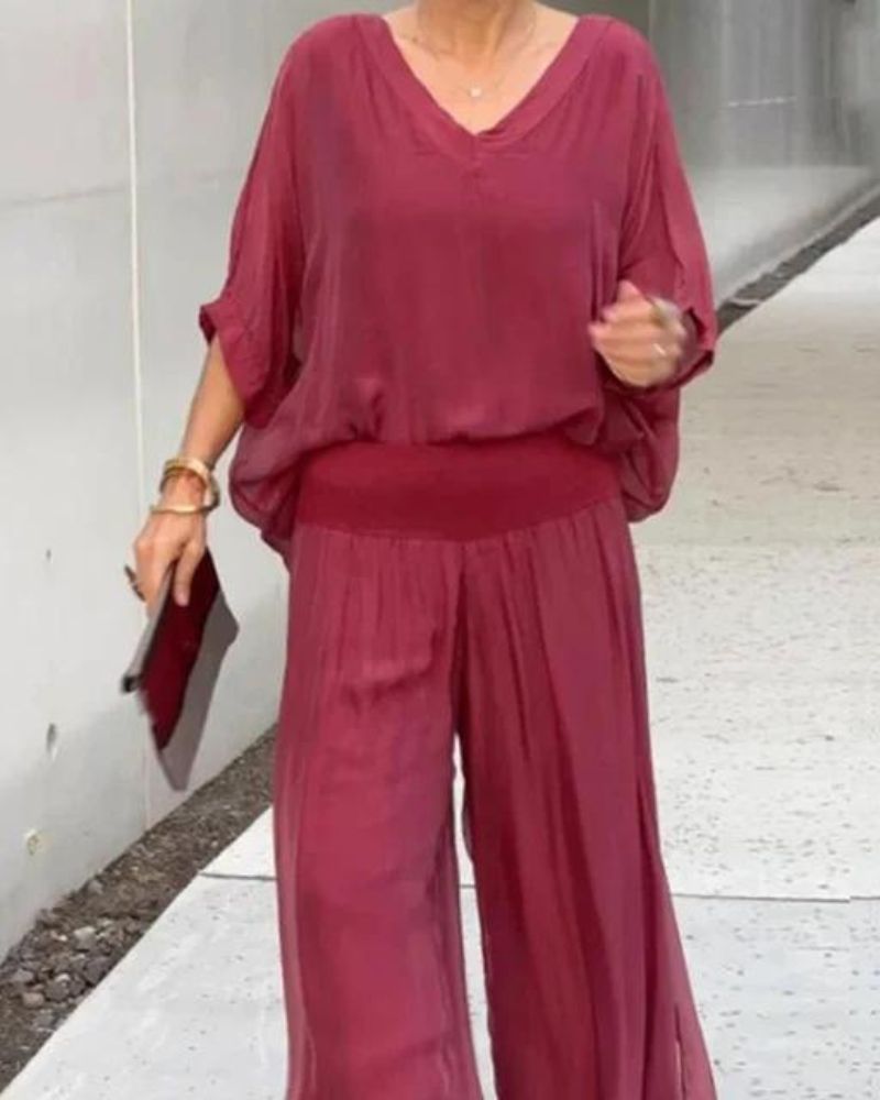 Jolina | Lässiges Boho-Set mit zwei Teilen