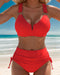 Cynthia | stylischer zweiteiliger Badeanzug mit hohem Bund