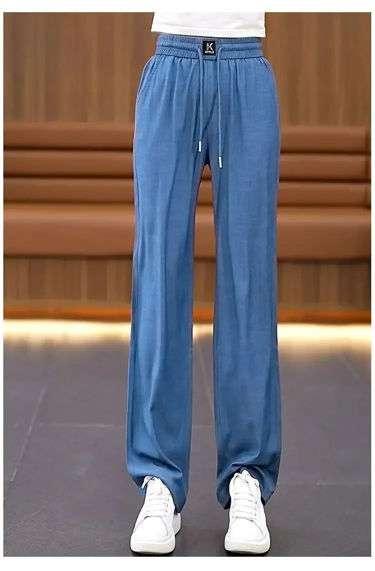 Ally | Damenhosen mit Kordelzug und elastischem Bund