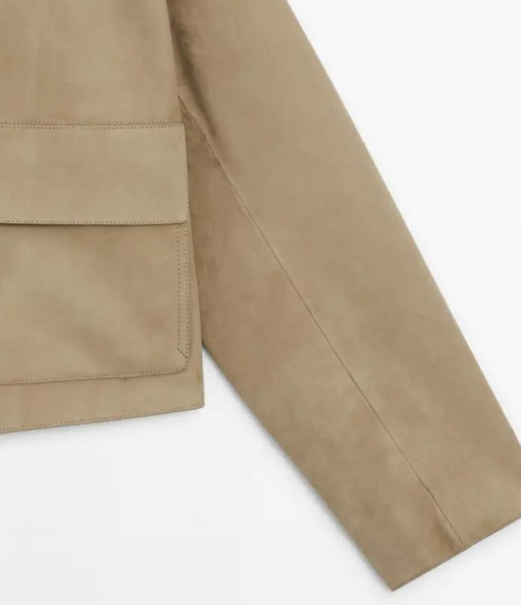 Danika™ – Klassische Wildlederjacke