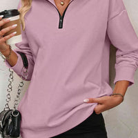 Hanna | Sweatshirt mit Reißverschluss