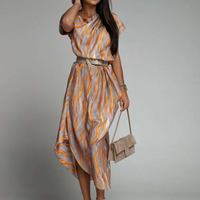 Doja | Elegantes Midikleid im Tulpenschick