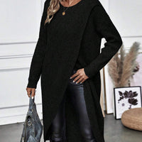 Kiara™ | Langes, Schlichtes Strickkleid für Damen