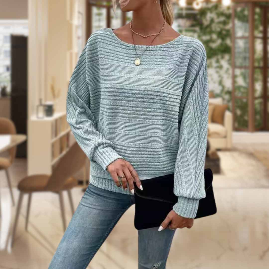 Alona | Zeitloser Struktur-Pullover für Damen