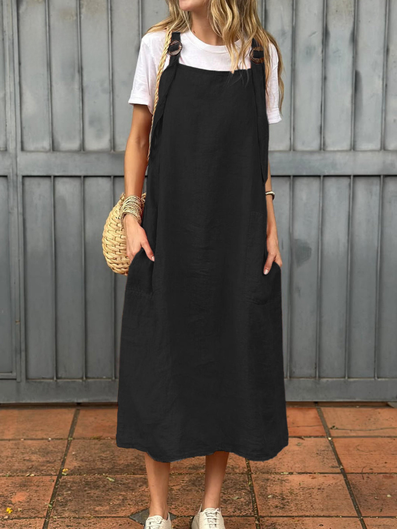 Lina | lässiges Damen-Outfit aus natürlichem Leinen und Baumwolle.