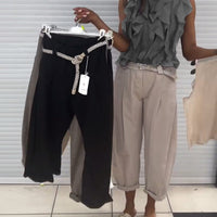 Alexa | modisches ärmelloses Top mit Designer-Akzent