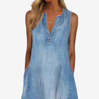 Beanny | Jeans-Midikleid