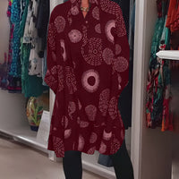 Rosie | Kleid für Damen mit geometrischen Formen, trendy & edel