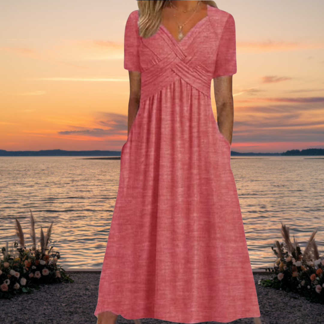 Selina | Zeitloses Kleid mit edlem Schnitt