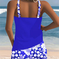 Sky | modisches Tankini-Set mit bedrucktem Boxer
