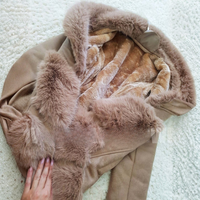 Kassie | Mantel mit Kunstfell