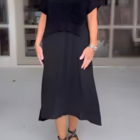 Genevieve | elegantes Sommerkleid mit gestricktem Oberteil