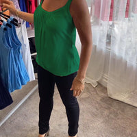 Sophie | Stylisches ärmelloses Oberteil mit Plisseedetails